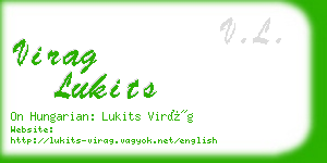 virag lukits business card